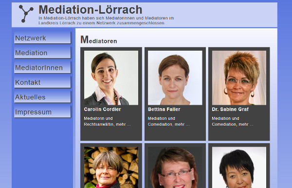 Design und Umsetzung in WordPress -- Mediation Lrrach